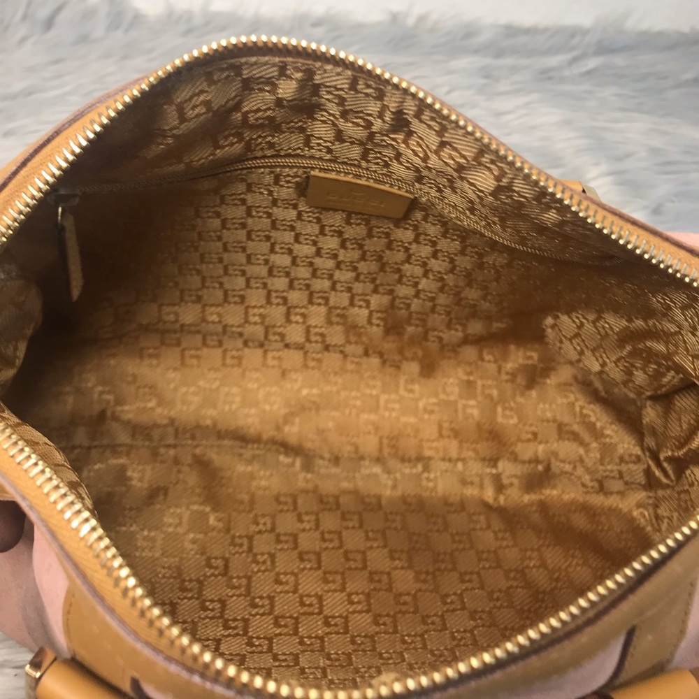 Authentic Gucci Pink Boston - Picture 7 of 8